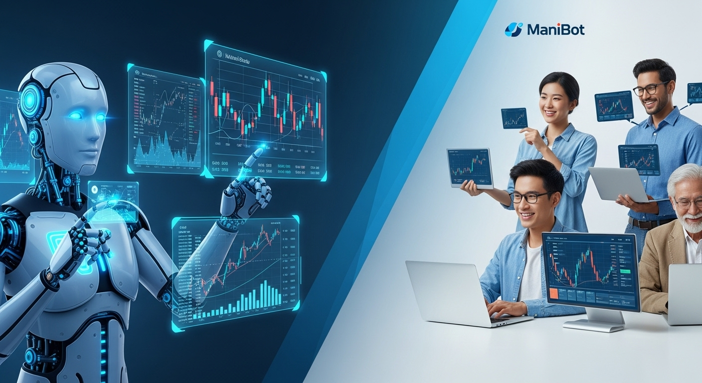 ManiBot Platform Overview - AI-powered stock trading for all ages